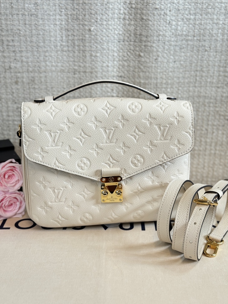 Pochette Metis Empreinte cream